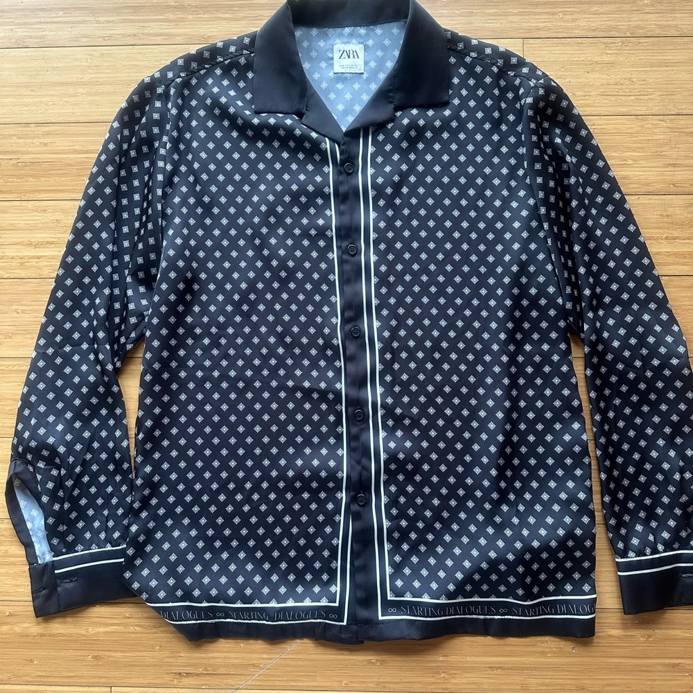 Zara Men's button down shirt